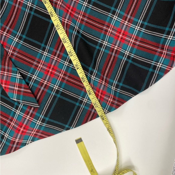 Draper James Georgia Plaid Love Circle Dress Size 8 - Picture 11 of 11